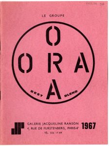 Έκθεση “Le groupe ‘Ora'”