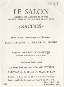 Έκθεση “Regards sur l’ Art Fantastique”