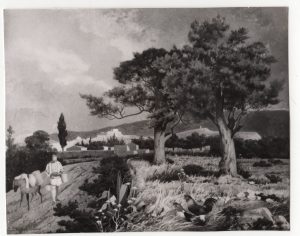 Αναπαραγωγή έργου “Τοπίον Αττικής”