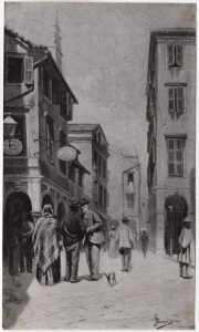 Αναπαραγωγή έργου “Σκηνή δρόμου”