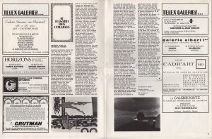 “Telex Galeries…”