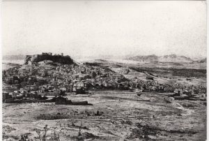 Αναπαραγωγή έργου του Γρ. Σούτζου «Άποψις των Αθηνών».