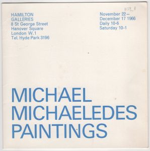 Έκθεση “Michael Michaeledes Paintings”
