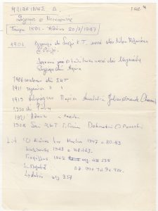 Βιογραφικό σημείωμα του Δημητρίου Μπισκίνη