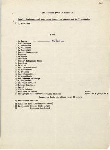 “Invitations pour la Biennale”