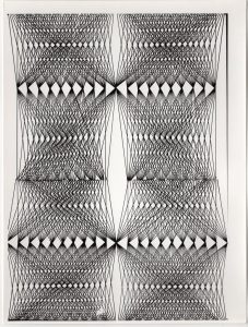 Αναπαραγωγή έργου του Π. Ξαγοράρη «Απεόντα–παρεόντα (absence–présence d’ “être”)»