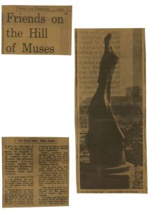 “Friends on the Hill of Muses”