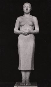 Αναπαραγωγή έργου της Ι. Σπητέρη «Η Τασία» ή «Ολόσωμη μορφή Τ.Γ.» ή «Όρθια κοπέλλα»