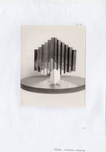 Αναπαραγωγή έργου της Ι. Βεροπούλου-Σπητέρη “Maquette pour environnnent”