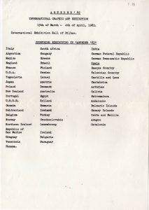 Έκθεση “Arteder ’82 – Muestra Internacional de Arte Grafico”