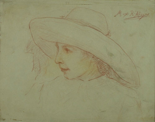 Portrait of a female figure