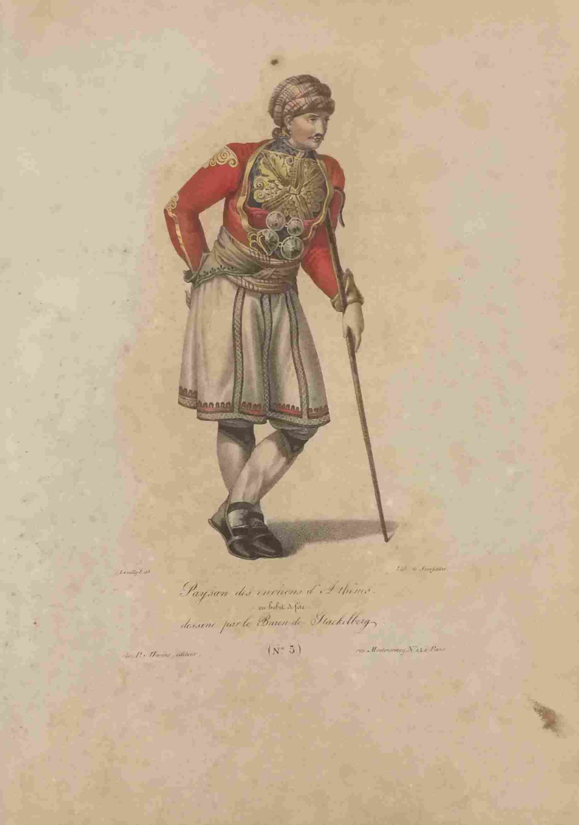 “Paysan des environs d’ Athènes”