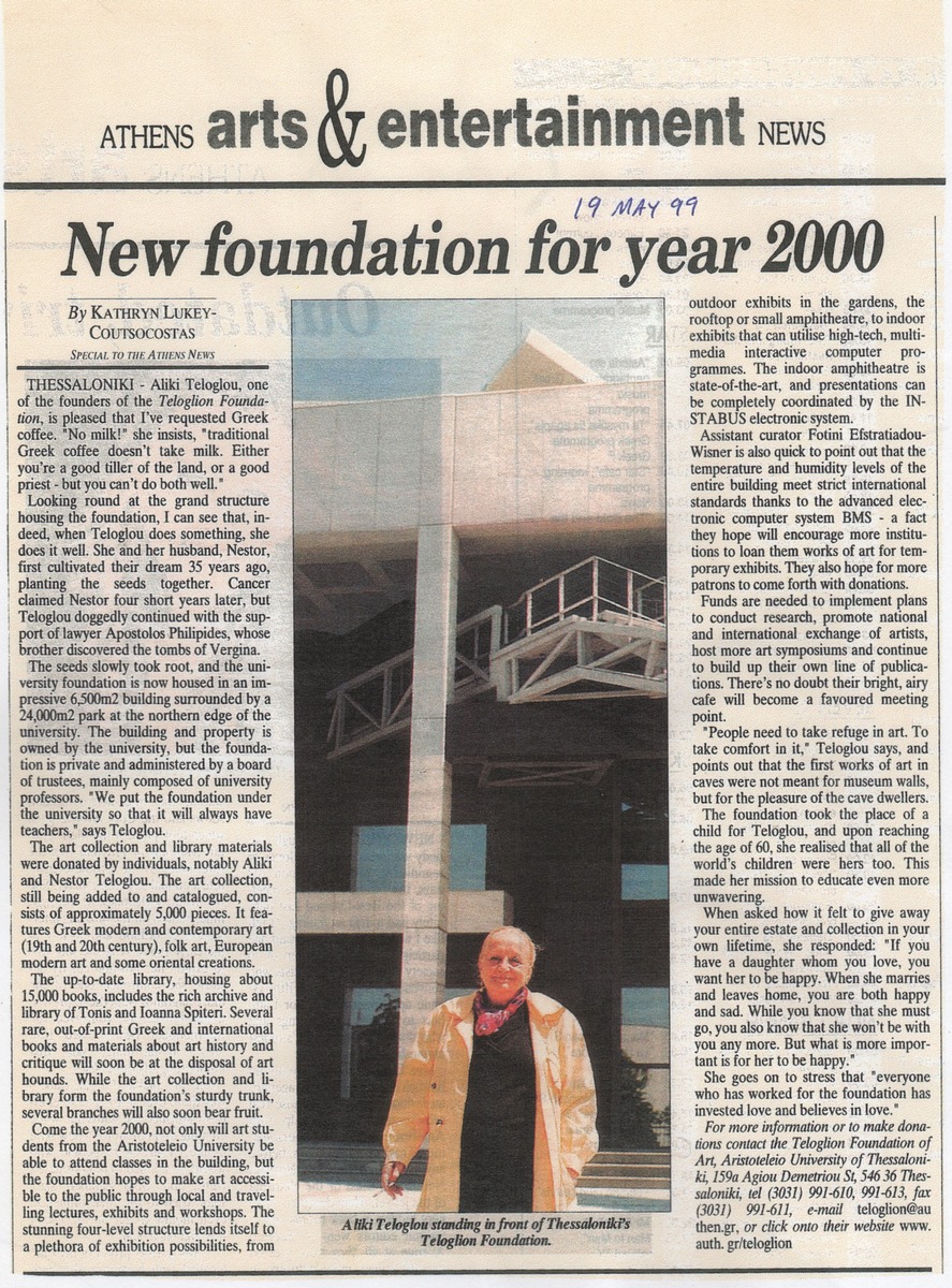 “New foundation for year 2000”