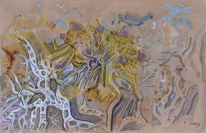 Landscape with trees