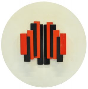 “Caprice rouge et noire sur fond blanc (Καπρίτσιο κόκκινο και μάυρο σε λευκό βάθος)”