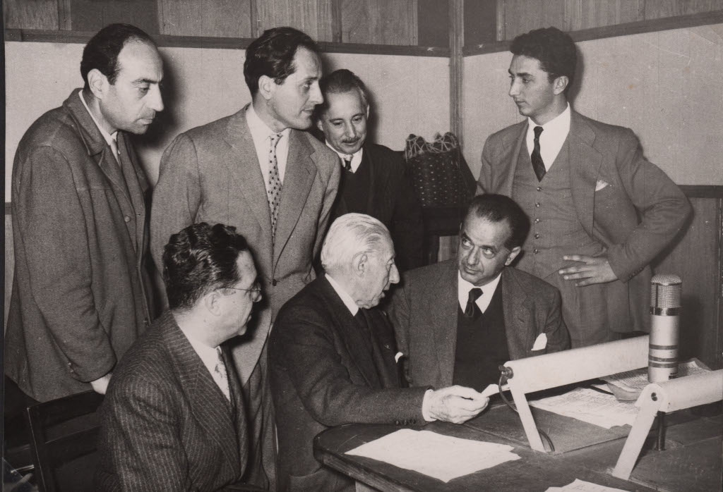 Φωτογραφία από εκπομπή για τον Γαλάνη
