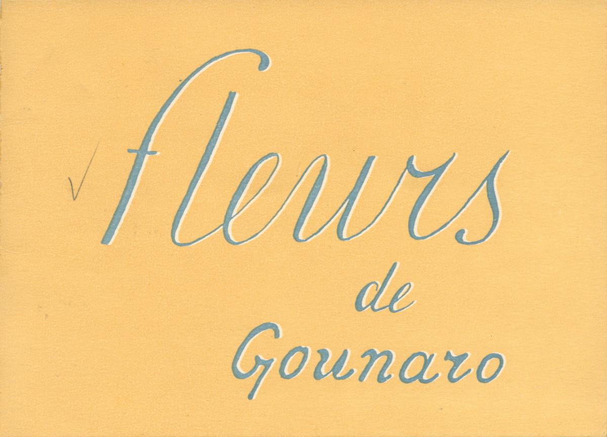 “Fleurs de Gounaro”
