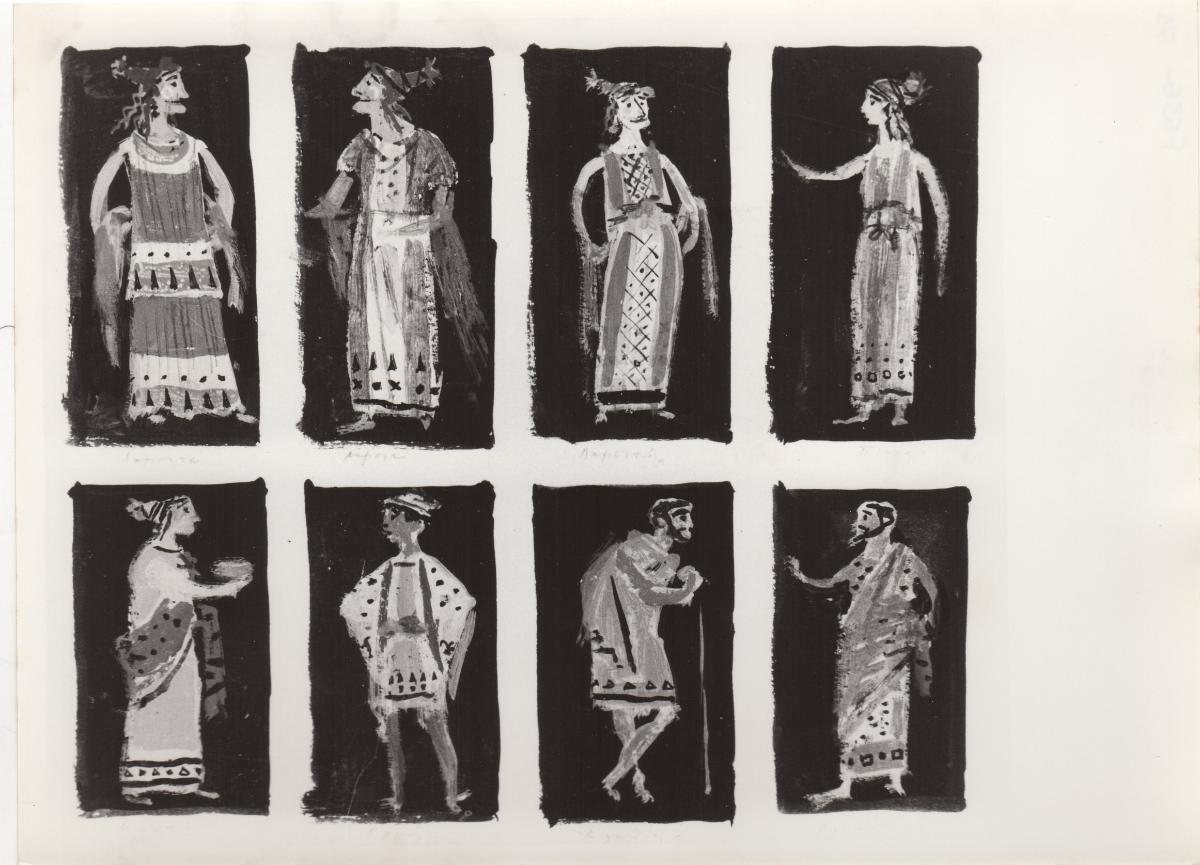 Costumes for Aristophanes’ “Plutus”
