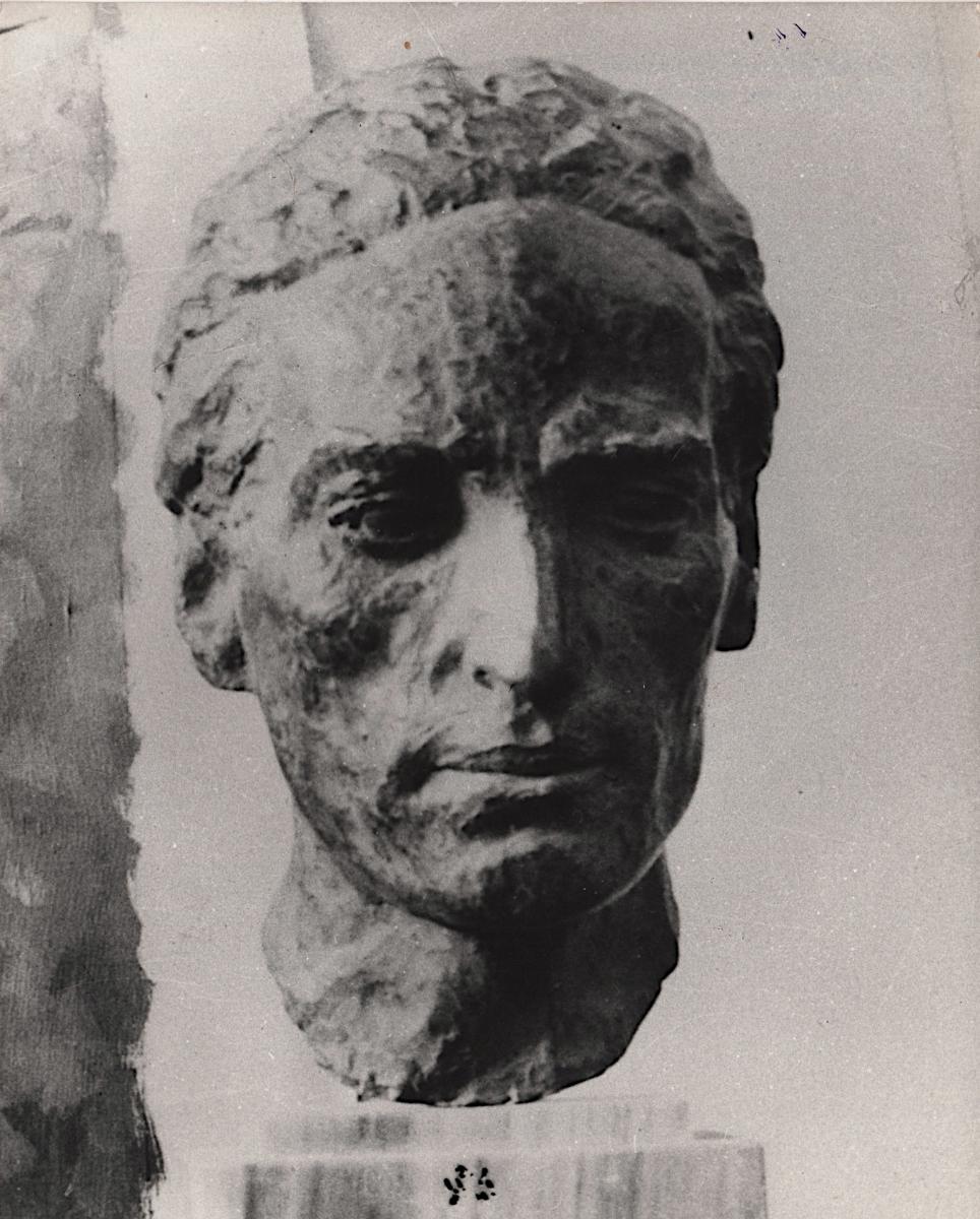 “Portrait of the painter Mimis Vitsoris”
