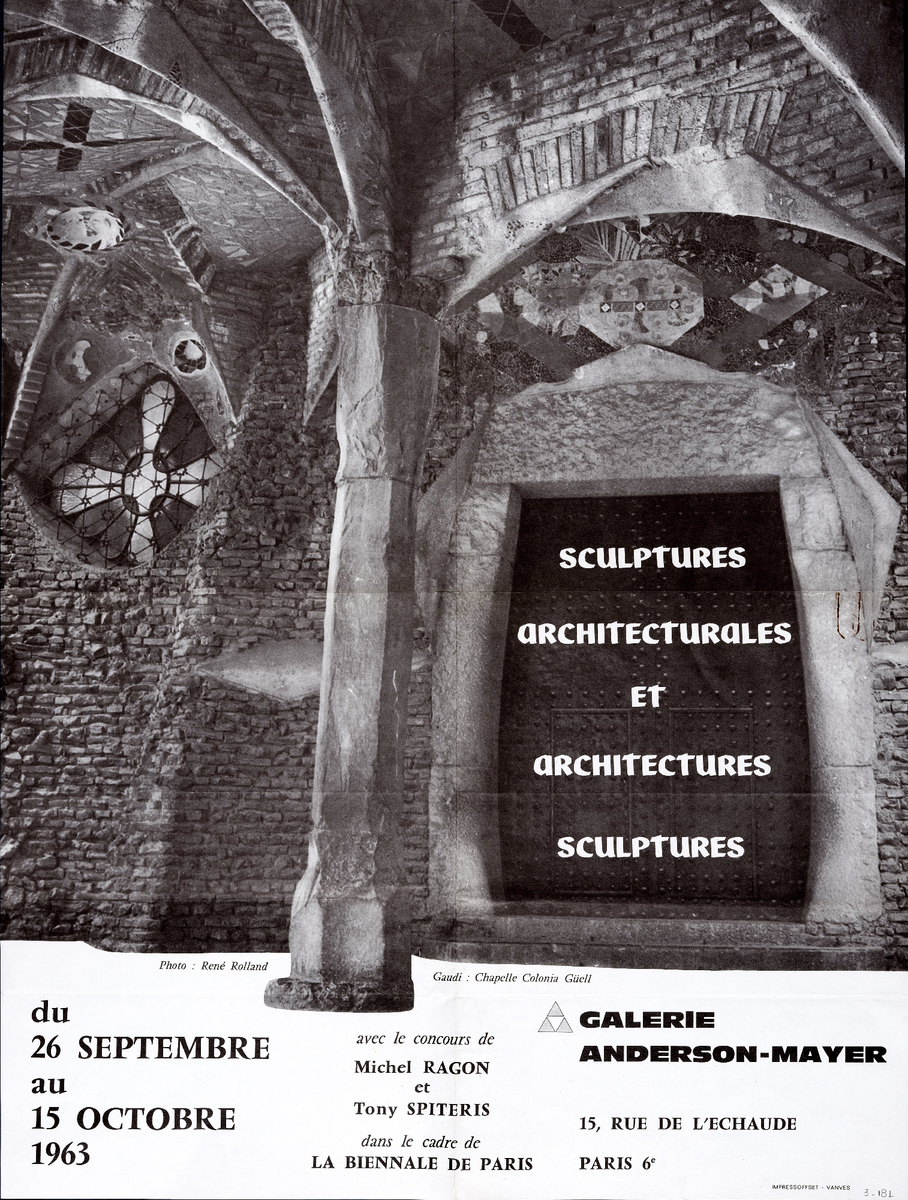 “Sculptures architecturales et architectures sculptures”