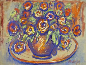 Vase with flowers