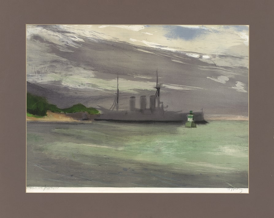 Sea and ship
