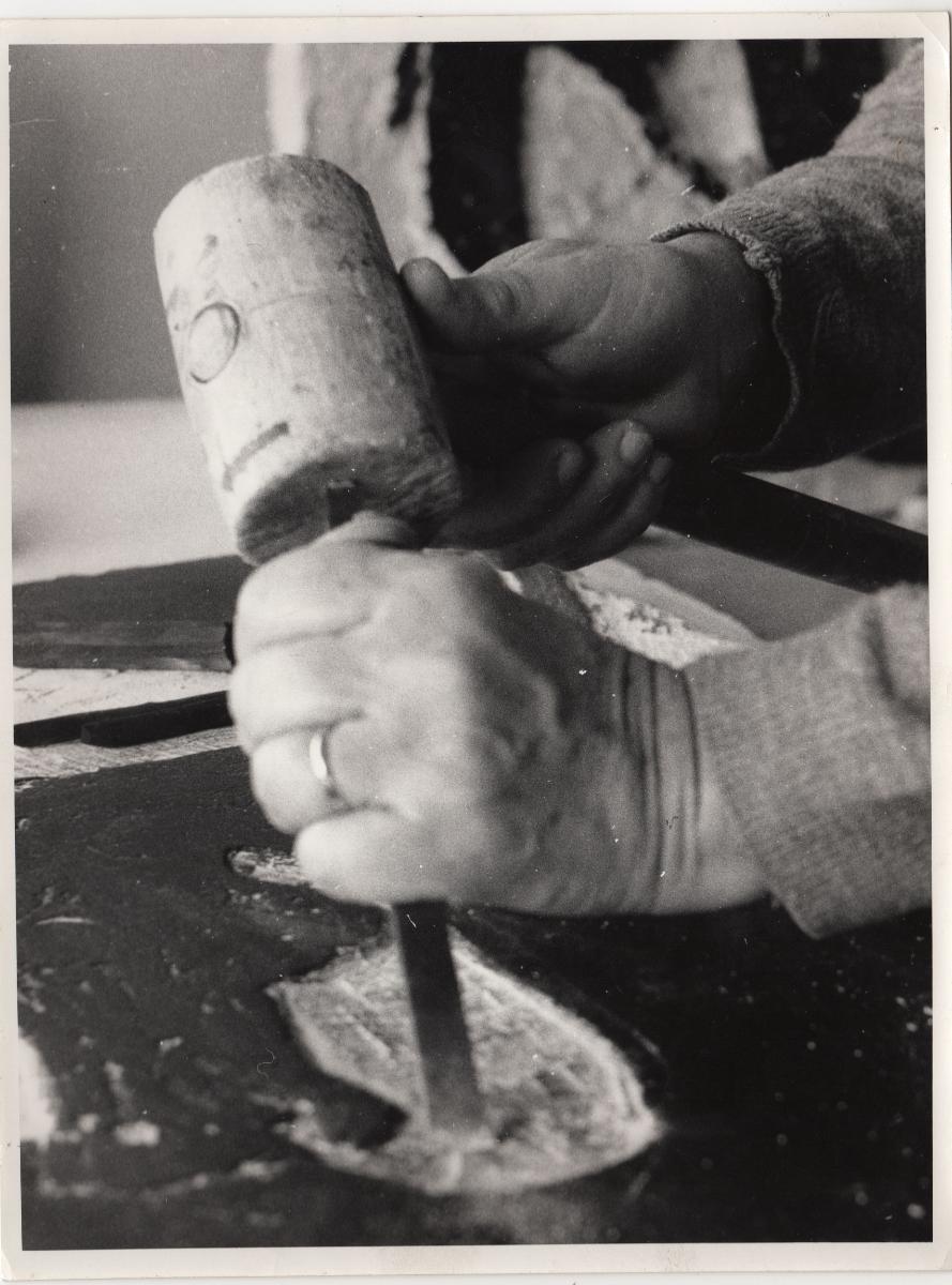 The Hands of the Engraver Vasso Katraki