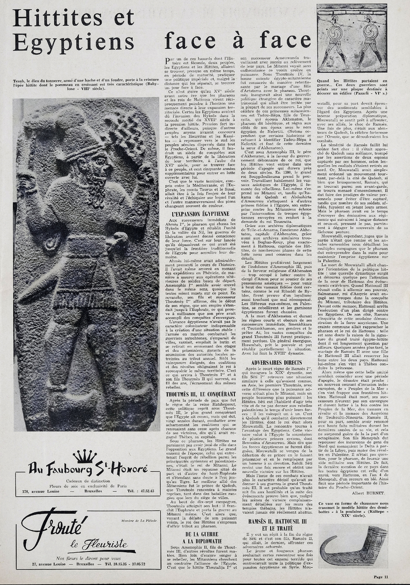 “Les siècles Hittites”