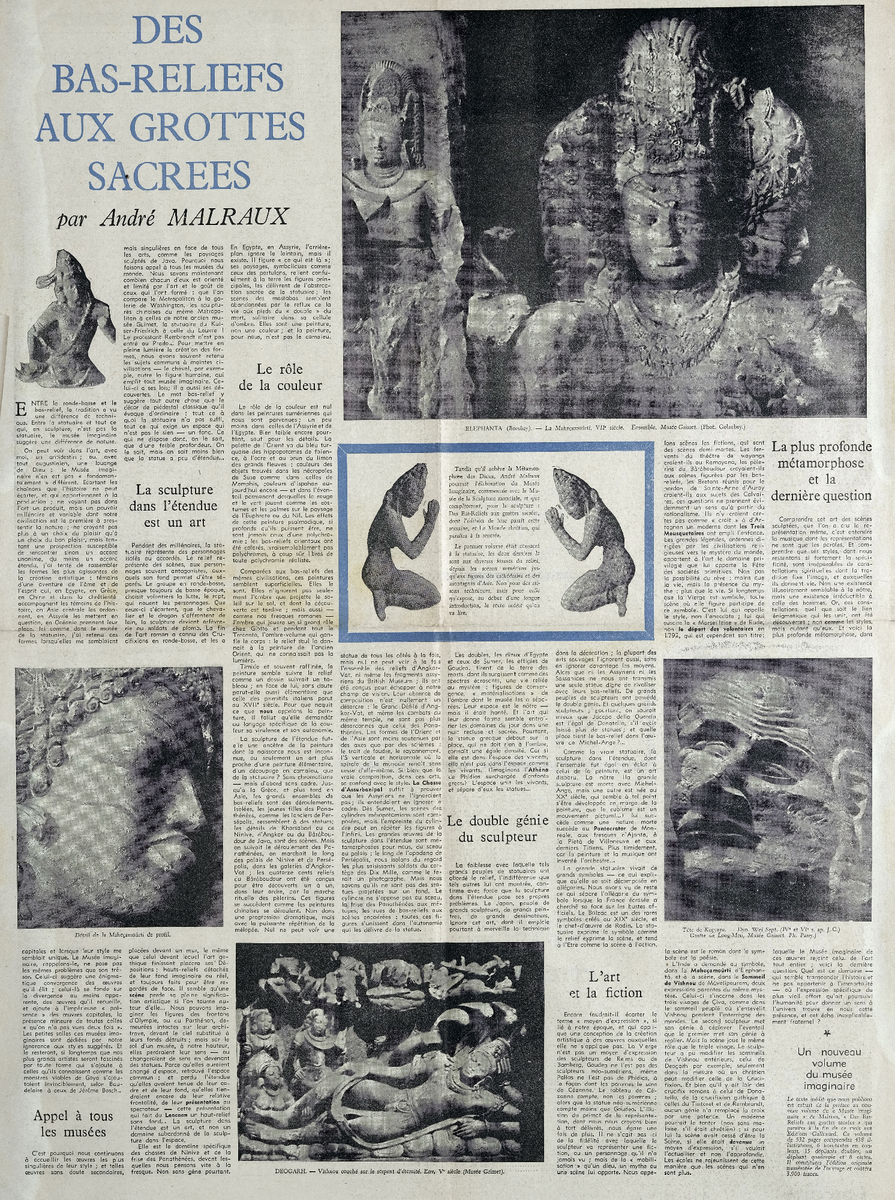 “Des bas-reliefs aux grottes sacrées”
