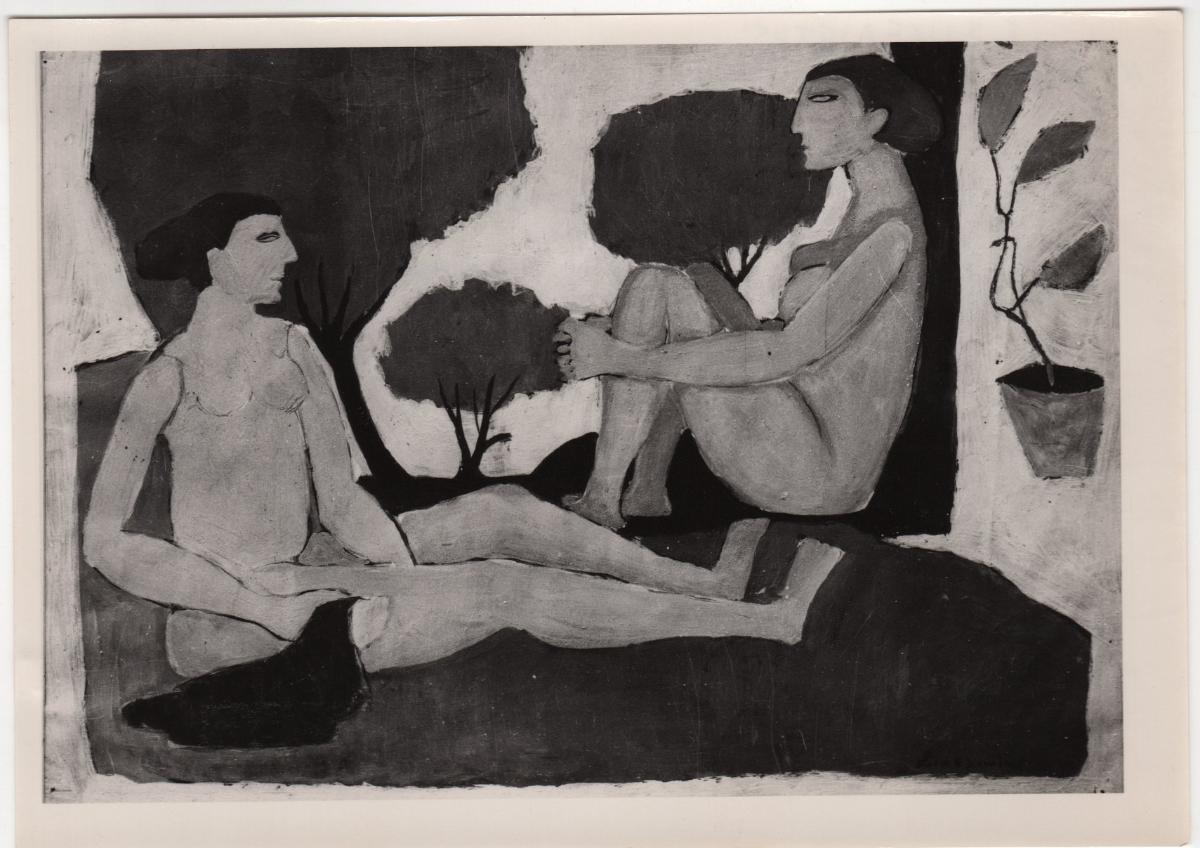 “Two Women pose”