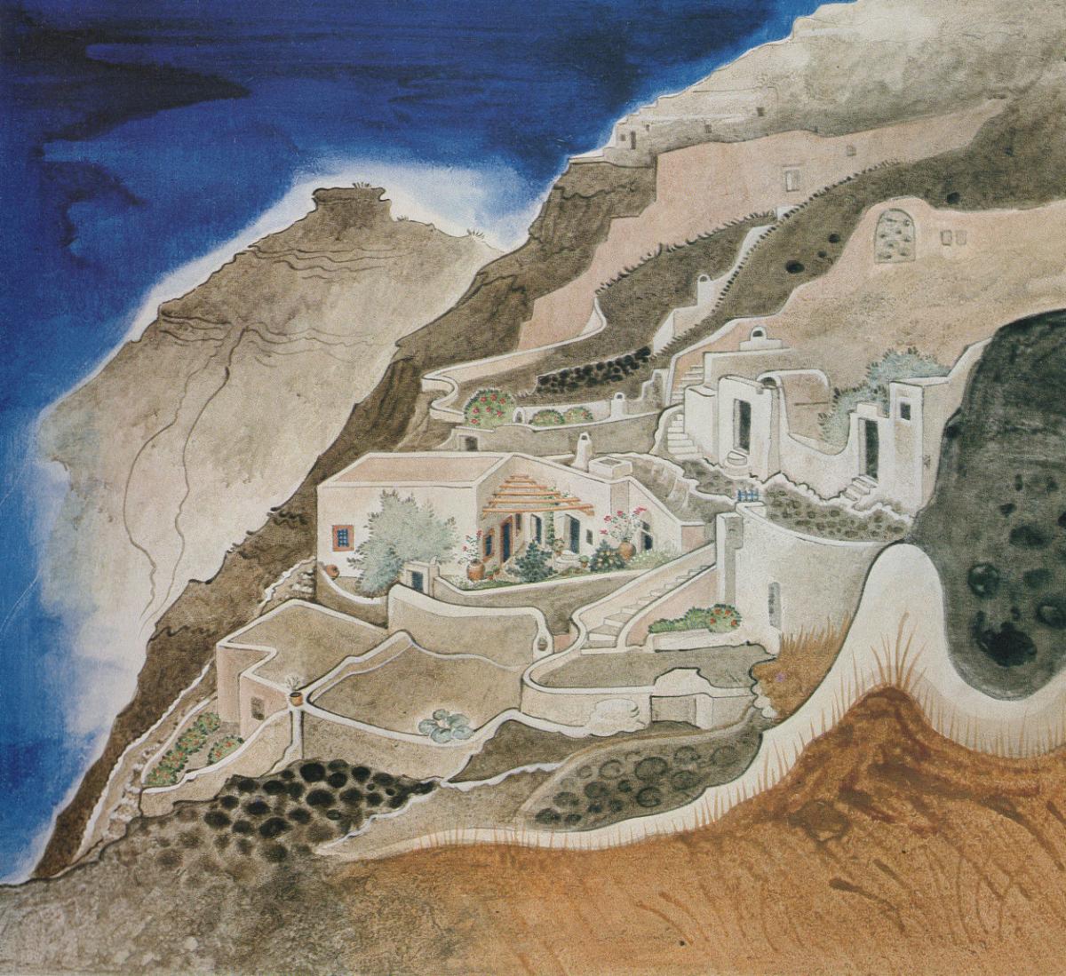 “Zoi Skadaresi. Landscapes of Santorini”