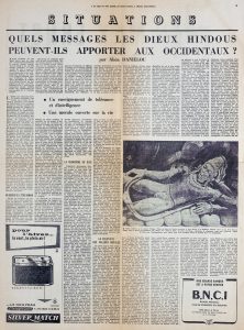 Quels messages les dieux indus peuvent-ils apporter aux occidentaux?
