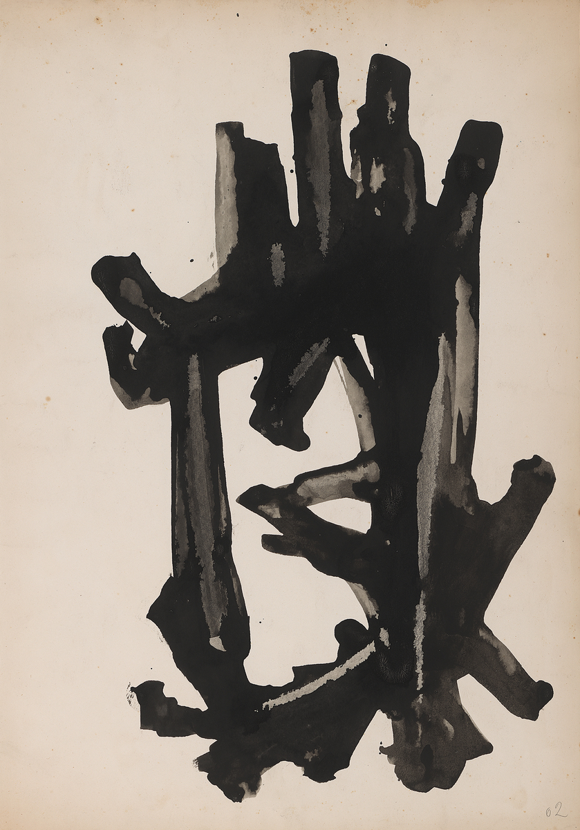 Abstract compositions (recto/verso)