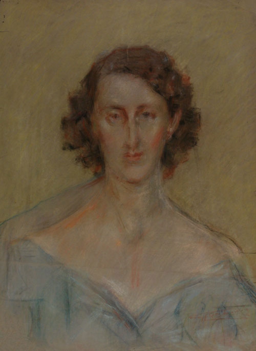 Portrait of a female figure