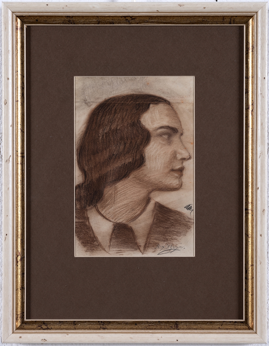 Portrait of a female figure