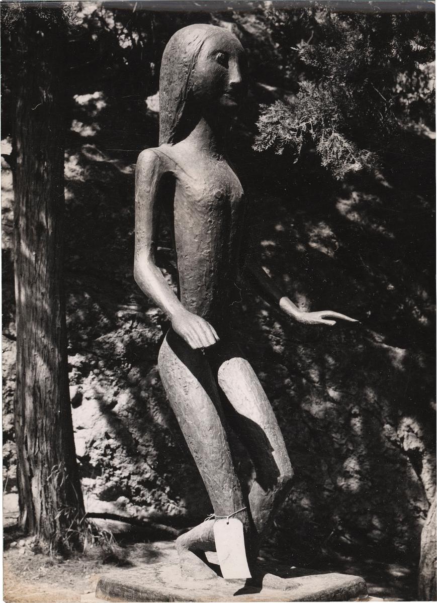 The artwork “The Called” at the Panathenaia of Contemporary Sculpture in Athens