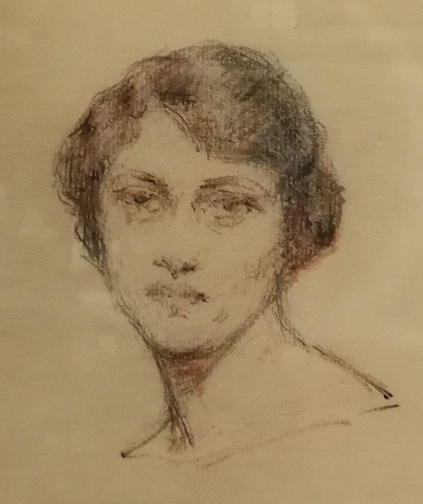 Portrait of a female figure