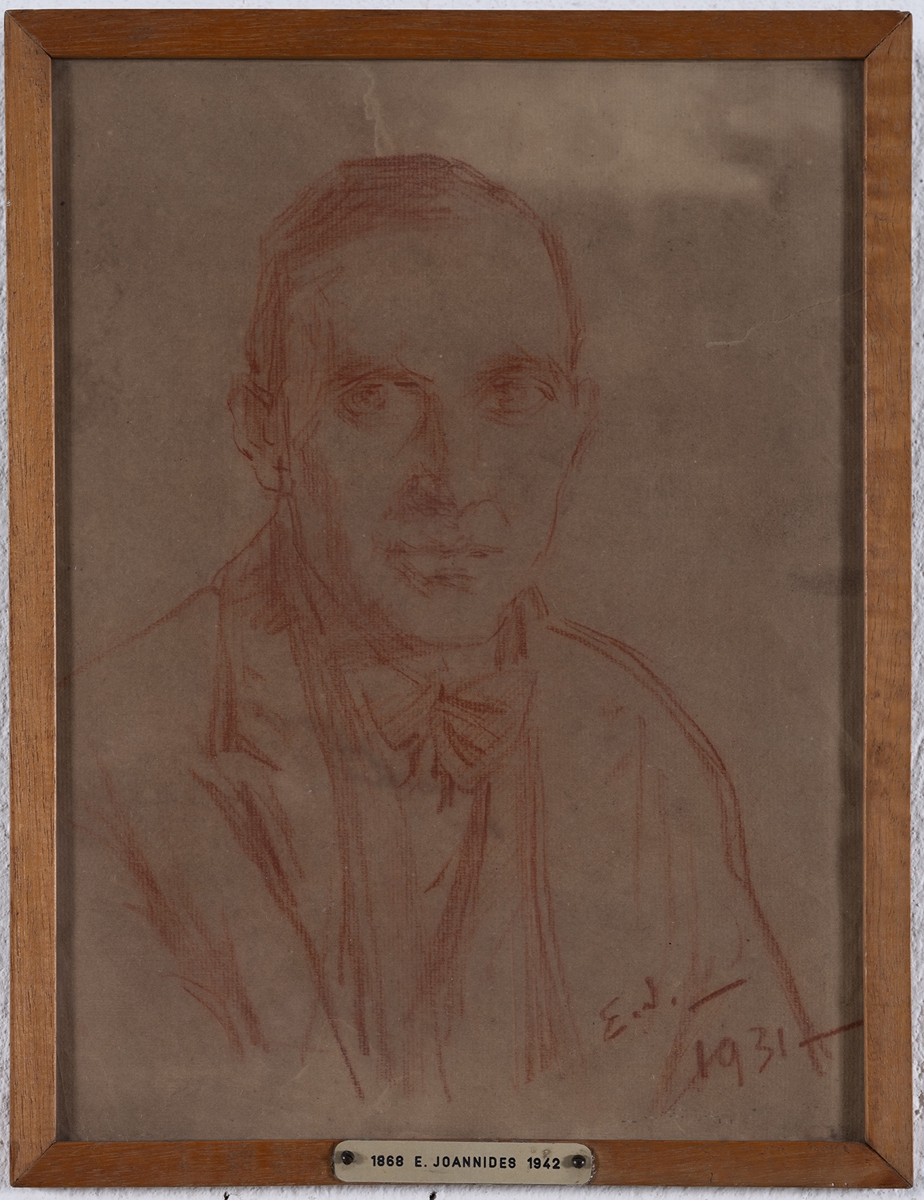 Portrait of a male figure