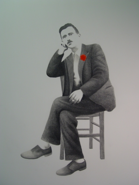 “Καθιστός άντρας. Τρίπτυχο”