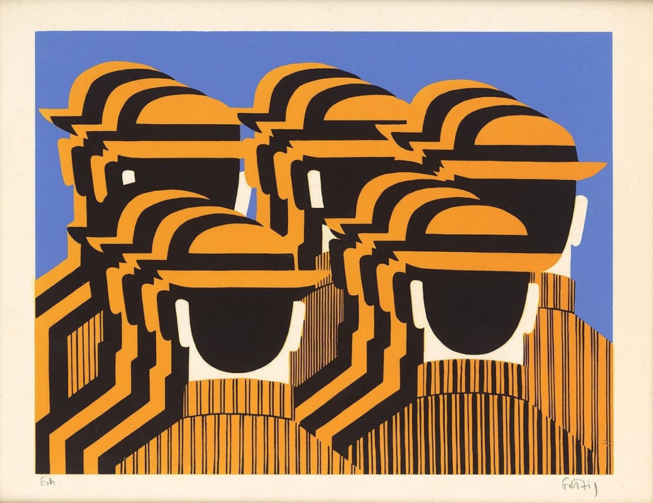 “People in yellow”