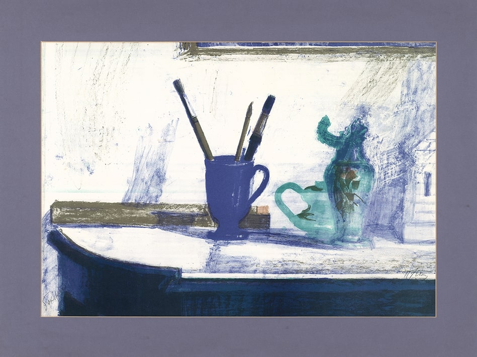 Brushes in a glass