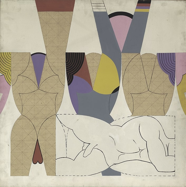 Composition with human figures