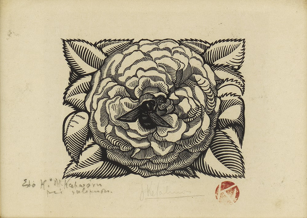 “Bee and flower”