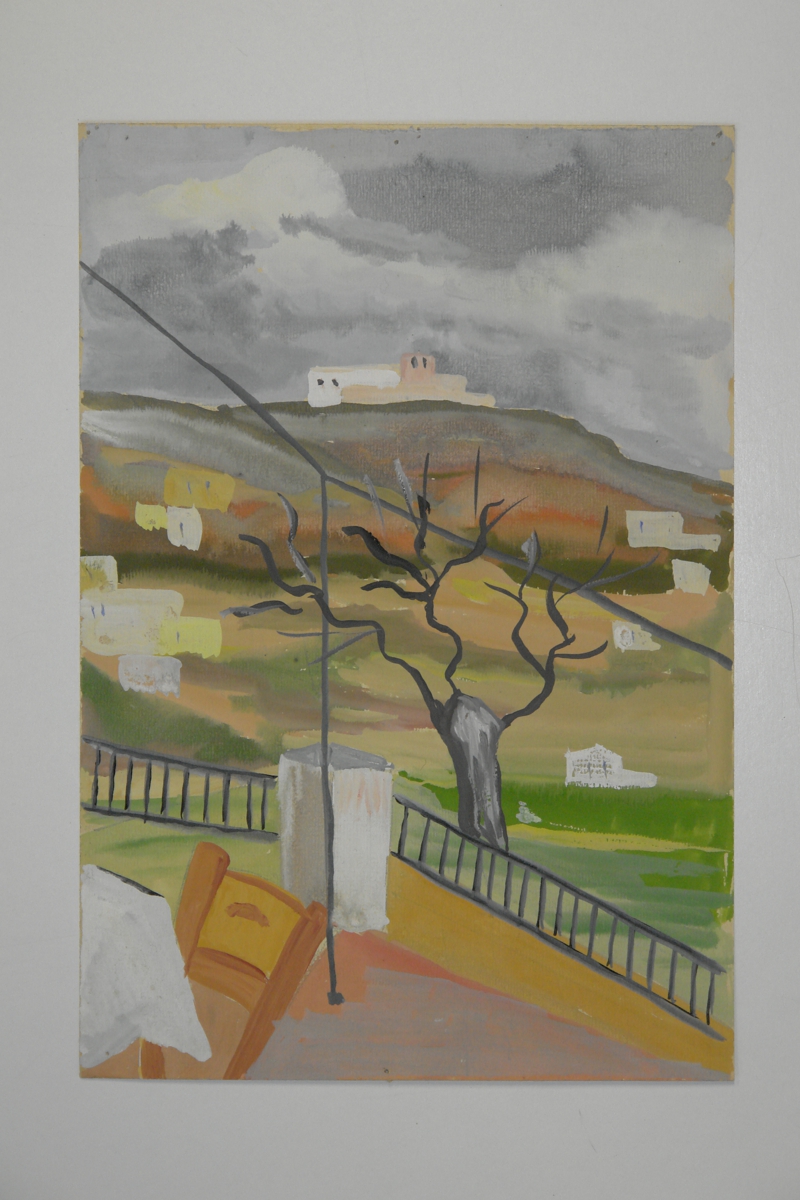 View from the balcony – island landscape