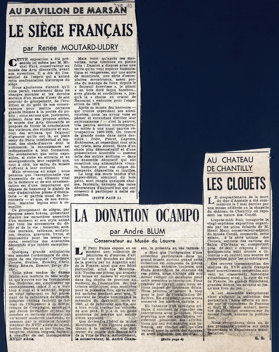 “Le siège Français”