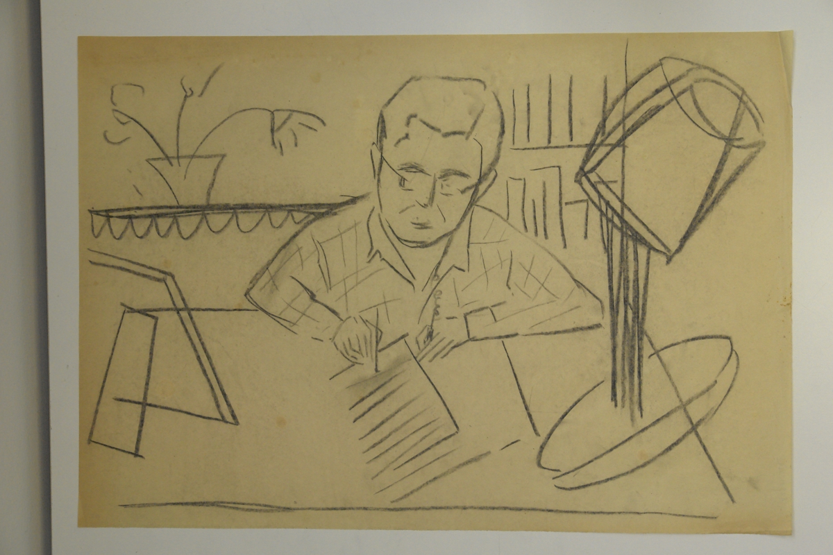 Tonis Spiteris in his office