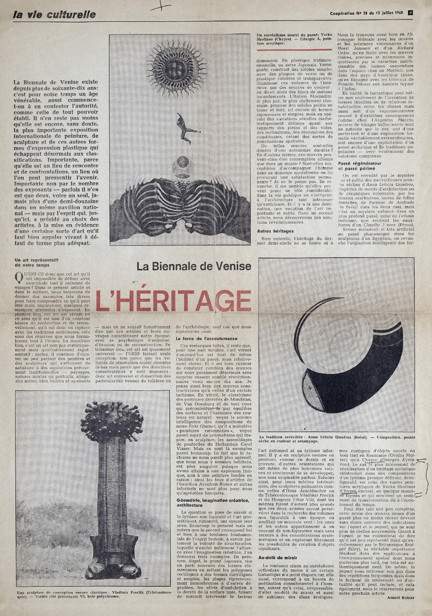 “La Biennale de Venise”