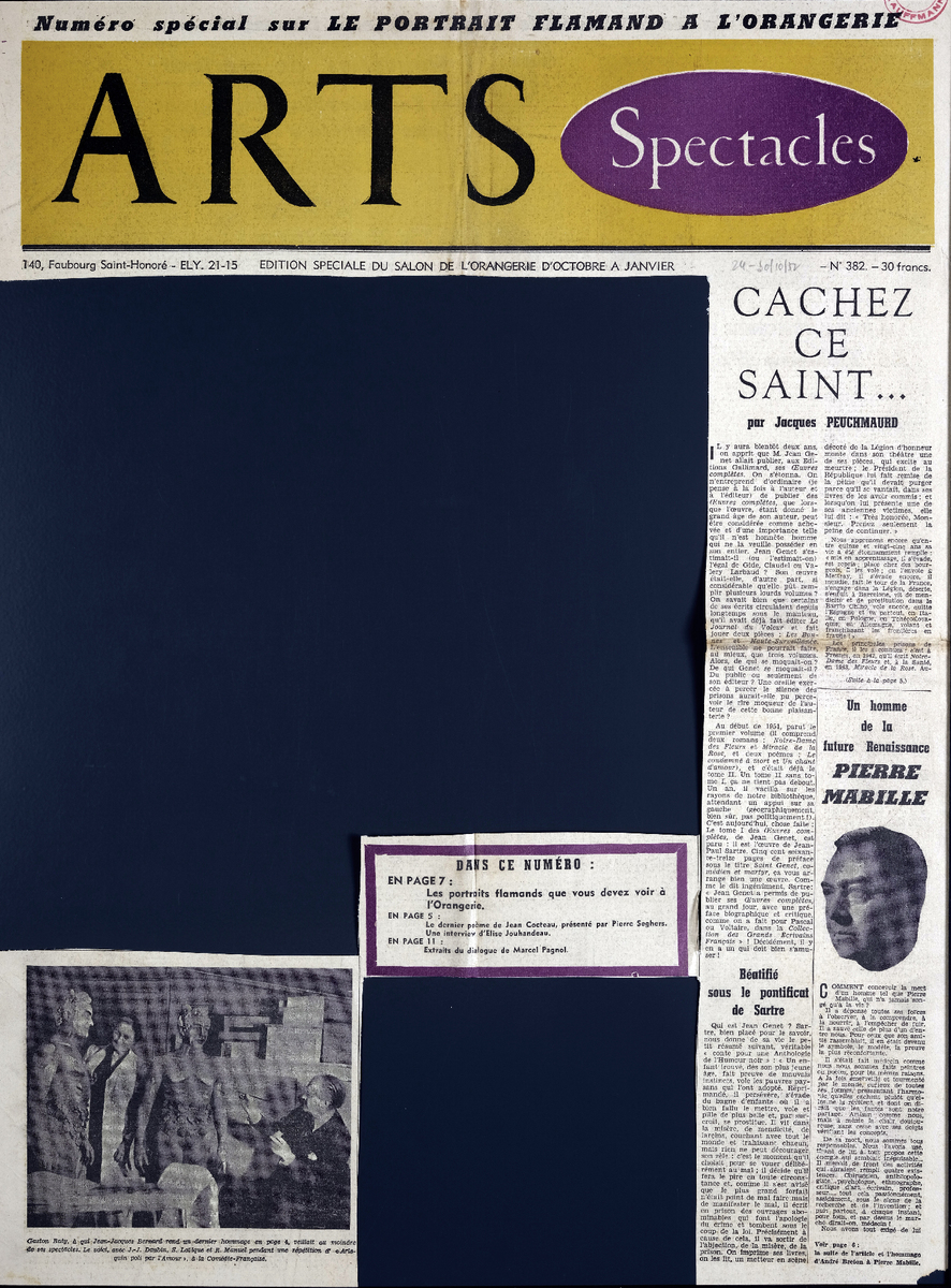 “Cachez ce saint…”