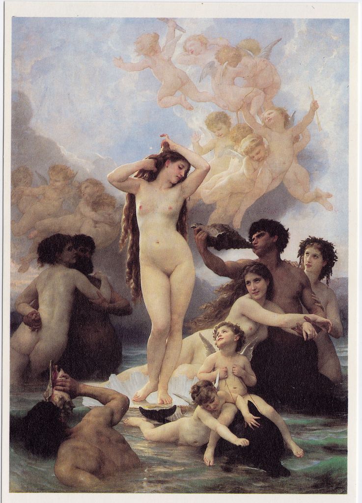 W.-A. Bouguereau “La naissaince de Vénus”