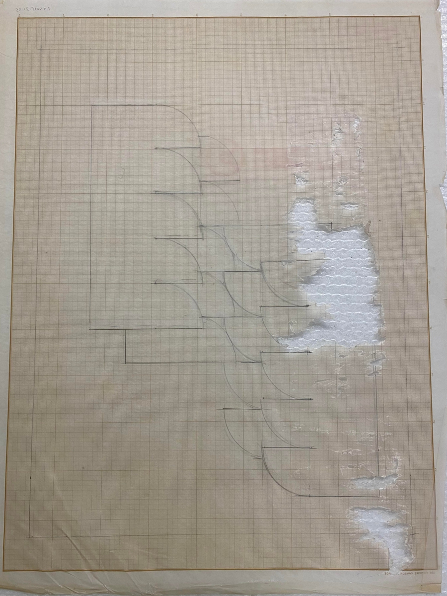 Abstract geometric composition